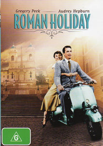 Cat. No. DVDM 1302: ROMAN HOLIDAY ~ GREGORY PECK / AUDREY HEPBURN.