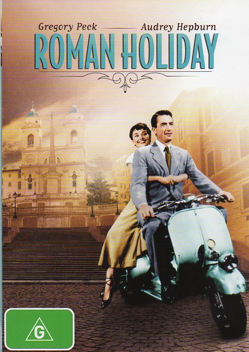 Cat. No. DVDM 1302: ROMAN HOLIDAY ~ GREGORY PECK / AUDREY HEPBURN.