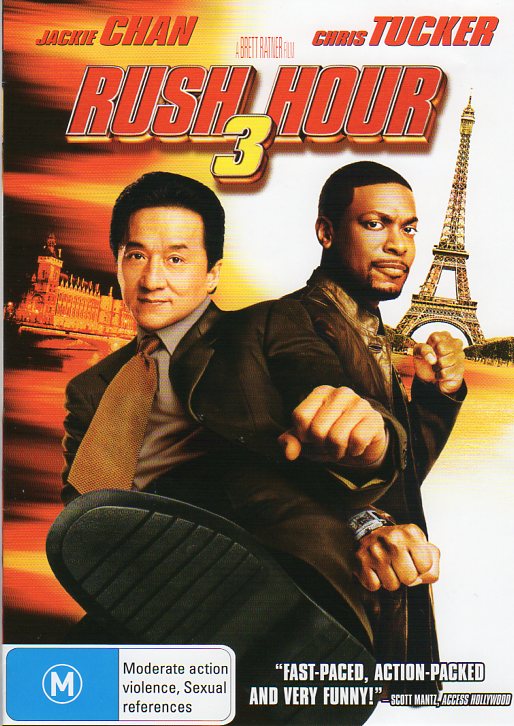 Cat. No. DVDM 1318: RUSH HOUR 3 ~ JACKIE CHAN / CHRIS TURNER. ROADSHOW