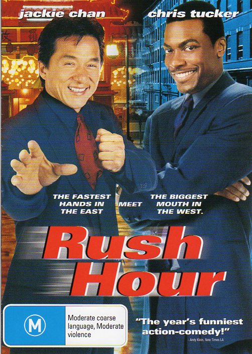 Cat. No. DVDM 1316: RUSH HOUR ~ JACKIE CHAN / CHRIS TURNER. ROADSHOW