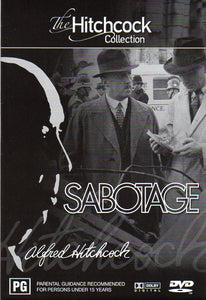 Cat. No. DVDM 1662: SABOTAGE ~ SYLVIA SIDNEY / OSCAR HOMOLKA / JOHN LODER. FORCE ENT. FV1496.