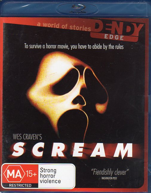 Cat. No. DVDMBR 1601: SCREAM ~ DAVID ARQUETTE / DREW BARRYMORE / NEVE CAMPBELL / COURTNEY COX. ICON IFBD363SC