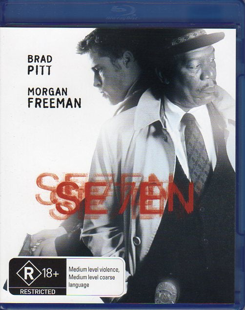 Cat. No. DVDMBR 1281: SE7EN ~ BRAD PITT / MORGAN FREEMAN. WARNER BROTHERS 1000352601.