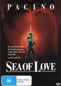 Cat. No. DVDM 1225: SEA OF LOVE ~ AL PACINO / JOHN GOODMAN / ELLEN BARKIN. UNIVERSAL / SHOCK KAL4454.