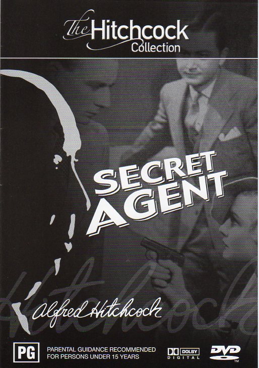 Cat. No. DVDM 1697: SECRET AGENT ~ JOHN GIELGUD / PETER LORRE / MADELEINE CARROLL. FORCE ENT. FV1491