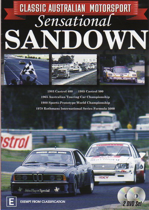 Cat. No. DVDS 1044: CLASSIC AUSTRALIAN MOTORSPORT. VOL.1 ~ SENSATIONAL SANDOWN. CHEVRON BHE7684.