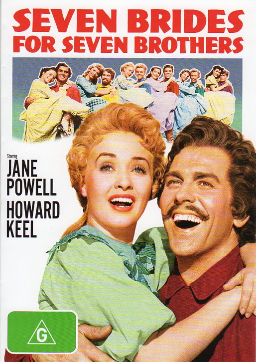 Cat. No. DVD 1372: SEVEN BRIDES FOR SEVEN BROTHERS ~ JANE POWELL / HOWARD KEEL. WARNER BROS. 64911.