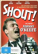 Cat. No. DVD 1272: SHOUT - THE JOHNNY O'KEEFE STORY ~ TERRY SERIO / JOHN POLSON. UMBRELLA DAVID 0242.