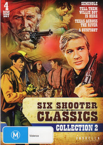 Cat. No. DVDM 1680: SIX SHOOTER CLASSICS. VOL. 2. ~ VARIOUS ACTORS. UNIVERSAL / UMBRELLA DAVID3636.