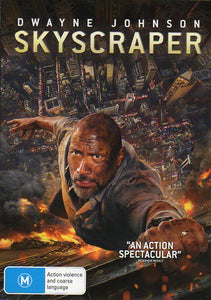 Cat. No. DVDM 1251: SKYSCRAPER ~ DWAYNE JOHNSON / NEVE CAMPBELL. UNIVERSAL / SONY DJ4918.