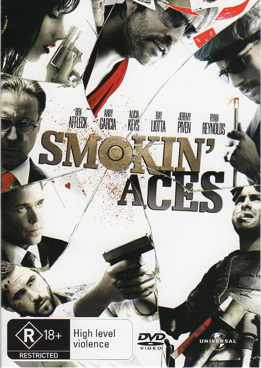 Cat. No. DVDM 1379: SMOKIN' ACES ~ BEN AFFLECK / ANDY GARCIA / ALICIA KEYS. UNIVERSAL 8249324A.