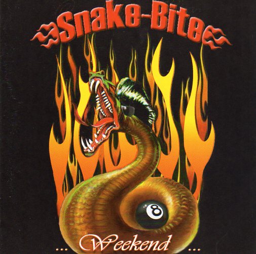Cat. No. 1654: SNAKE-BITE ~ WEEKEND. TCY RECORDS TCY-005.