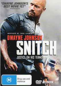 Cat. No. DVDM 1432: SNITCH ~ DWAYNE JOHNSON / BARRY PEPPER / SUSAN SARANDON. UNIVERSAL / SONY DB9995.