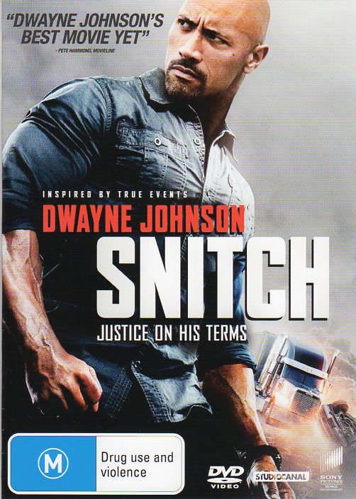 Cat. No. DVDM 1432: SNITCH ~ DWAYNE JOHNSON / BARRY PEPPER / SUSAN SARANDON. UNIVERSAL / SONY DB9995.