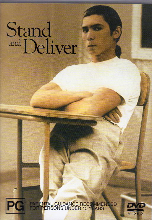 Cat. No. DVDM 1158: STAND AND DELIVER ~ LOU DIAMOND PHILLIPS / EDWARD JAMES OLMOS / ROSANA DE SOTO / ANDY GARCIA. WARNER BROS. 11805.