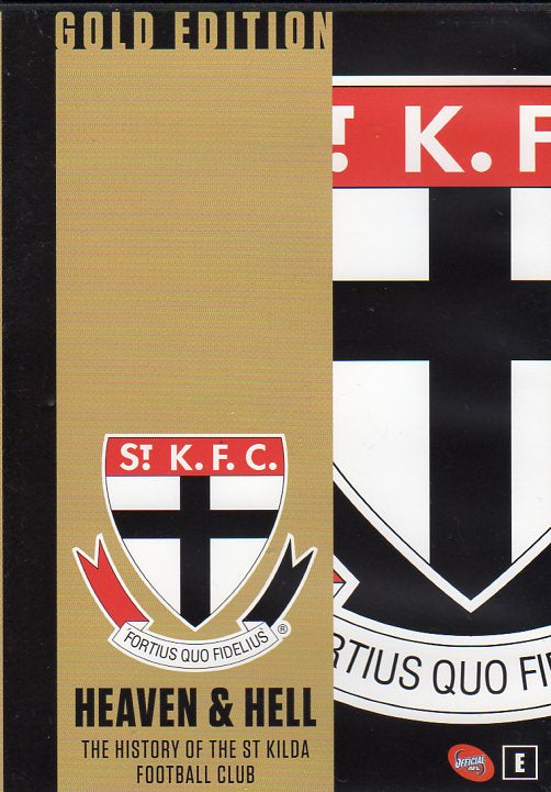 Cat. No. DVDS 1145: ST. KILDA - HEAVEN AND HELL: THE HISTORY OF THE ST. KILDA FOOTBALL CLUB. AFL / SHOCK AFVD670.