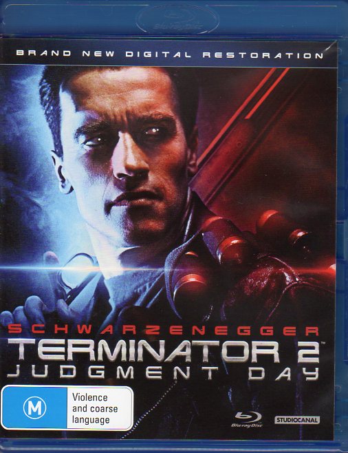 Cat. No. DVDMBR 1332: TERMINATOR 2 - JUDGMENT DAY ~ ARNOLD SCHWARZENEGGER / LINDA HAMILTON. STUDIOCANAL / SONY BDA12979.