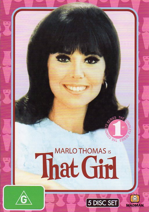Cat. No. DVDM 1632: THAT GIRL - COMPLETE FIRST SEASON ~ MARLO THOMAS / TED BESSELL. MADMAN MMB507.
