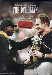 Cat. No. DVDS 1156: THE 16TH MAN - PRODUCED AND NARRATED BY MORGAN FREEMAN. BEYOND BHE5819.