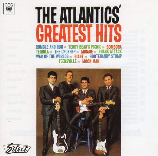 Cat. No. 1992: THE ATLANTICS (AUSTRALIA) ~ THE ATLANTIC'S GREATEST HITS. CBS 465717 2.
