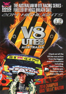 Cat. No. DVDS 1054: 2014 AUSTRALIAN V8 UTE RACING SERIES HIGHLIGHTS. CHEVRON BHE6095