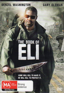 Cat. No. DVDM 1164: THE BOOK OF ELI ~ DENZEL WASHINGTON / GARY OLDMAN / MILA KUNIS / RAY STEVENSON / JENNIFER BEALES / FRANCES DE LA TOUR / MICHAEL GAMBON. SONY PICTURES D65786.