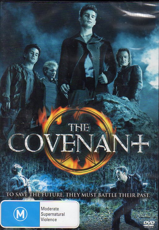 Cat. No. DVDM 1916: THE COVENANT ~ STEVEN STRAIT / SEBASTIAN STAN / LAURA / RAMSEY / TAYLOR KITSCH / TOBY HEMINGWAY. SCREEN GEMS / SHOCK KAL4532.