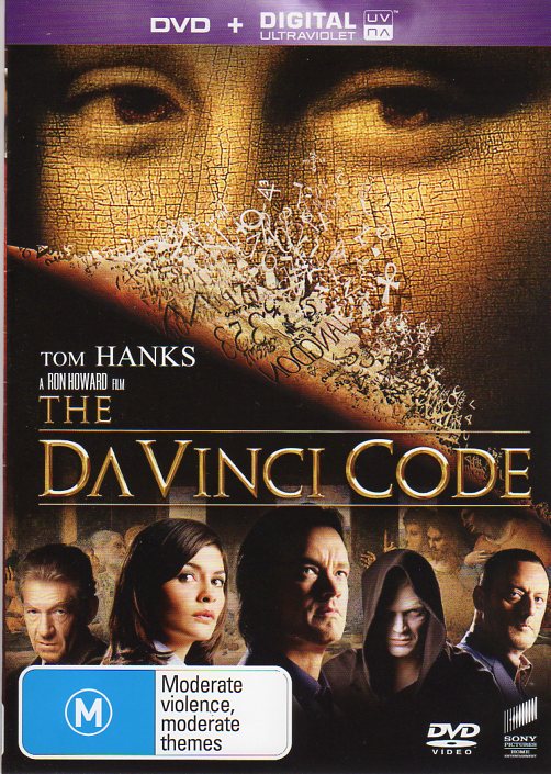 Cat. No. DVDM 1282: THE DA VINCI CODE ~ TOM HANKS / AUDREY TAUTAU / IAN McKELLEN. UNIVERSAL / SONY DAE40862.