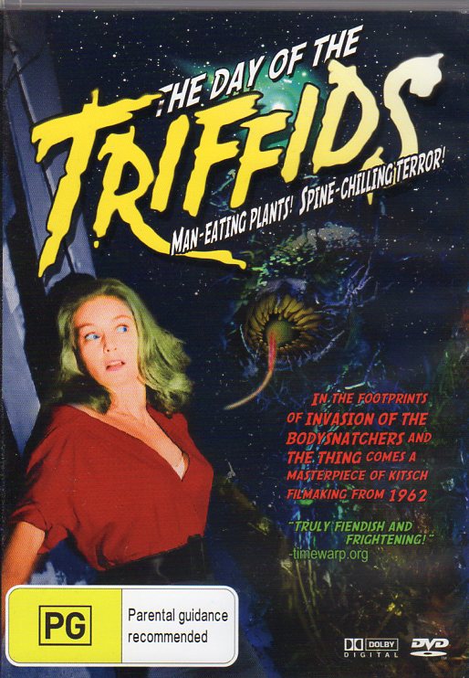 Cat. No. DVDM 1162: THE DAY OF THE TRIFFIDS ~ HOWARD KEEL / JANETTE SCOTT / NICOLE MAUREY / KIERON MOORE / MERVYN JOHNS / ALISON LEGGATT. BOUNTY BF46.