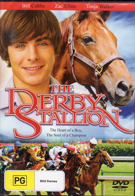 Cat. No. DVDM 1848: THE DERBY STALLION ~ BILL COBBS / ZAC EFRON / TONJA WALKER / CRYSTAL HUNT. JIGSAW J9184.