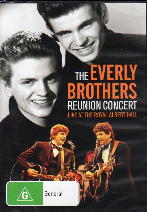 Cat. No. DVD 1442: THE EVERLY BROTHERS ~ REUNION CONCERT / ROCK'N'ROLL ODYSSEY. EAGLE VISION / SHOCK KAL 2021.