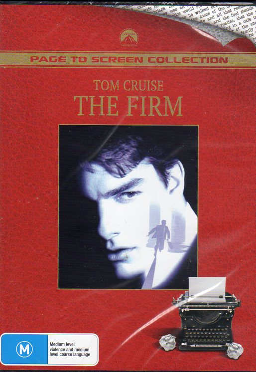 Cat. No. DVDM 1932: THE FIRM ~ TOM CRUISE / JEANNE TRIPPLEHORN / ED HARRIS / HOLLY HUNTER. PARAMOUNT / SONY DC2904.