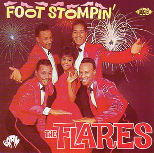 Cat. No. CDCHD 841: THE FLARES ~ FOOT STOMPIN'. ACE CDCHD 841. (IMPORT).
