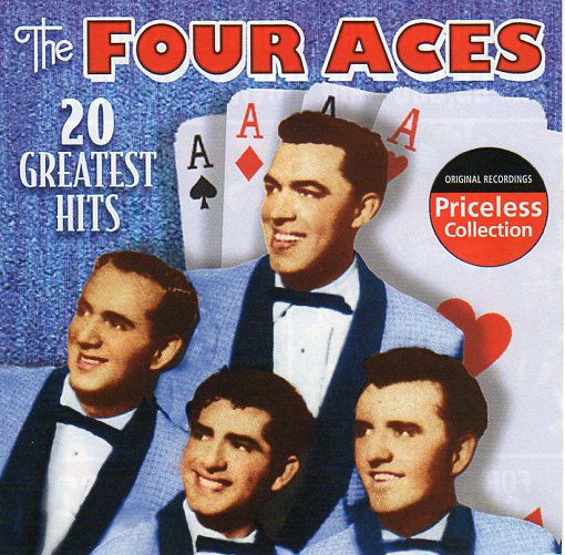 Cat. No. 2642: THE FOUR ACES ~ 20 GREATEST HITS. COLLECTABLES COL-CD-0810. (IMPORT)