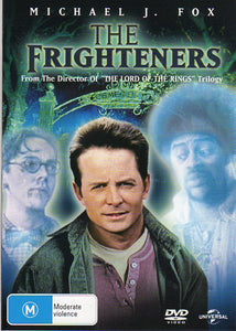Cat. No. DVDM 1485: THE FRIGHTENERS ~ MICHAEL J. FOX / TRINI ALVARADO / JOHN ASTIN. UNIVERSAL SONY 8204377.
