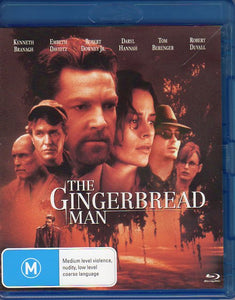 Cat. No. DVDMBR 1337: THE GINGERBREAD MAN ~ KENNETH BRANAGH / EMBETH DAVIDTZ / ROBERT DUVALL. UNIVERSAL /  SHOCK KAL4567.