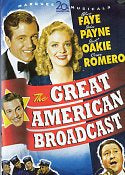 Cat. No. DVD 1280: THE GREAT AMERICAN BROADCAST ~ ALICE FAYE / JOHN PAYNE. 20TH CENTURY FOX.