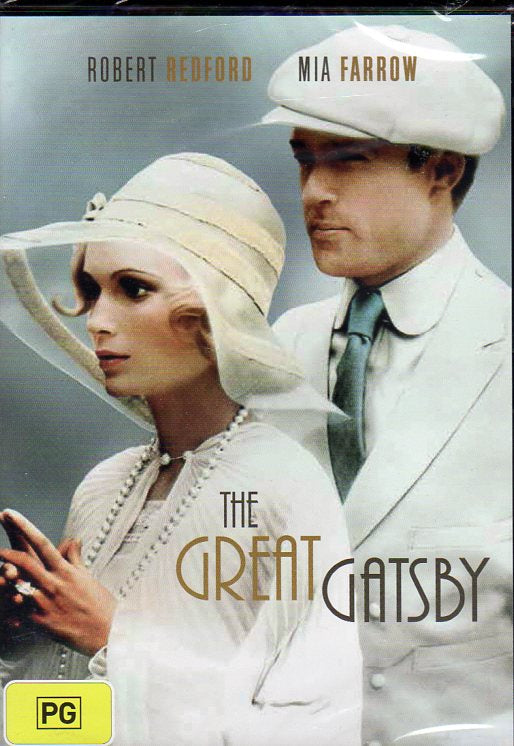 Cat. No. DVDM 1140: THE GREAT GATSBY ~ ROBERT REDFORD / MIA FARROW / KAREN BLACK / SCOTT WILSON / SAM WATERSON / LOIS CHILES / BRUCE DERN. PARAMOUNT PAR3054.
