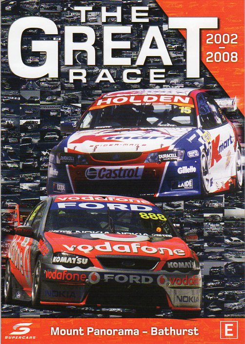 Cat. No. DVDS 1039: THE GREAT RACE 2002-2008. CHEVRON BHE8146.
