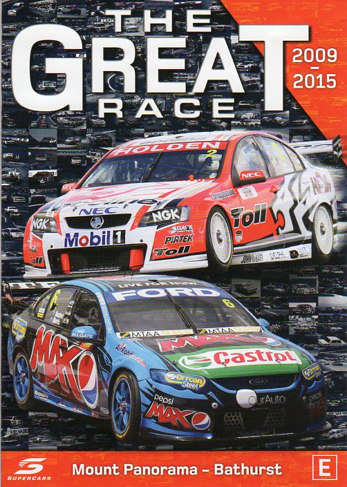 Cat. No. DVDS 1040: THE GREAT RACE 2009-2015. CHEVRON BHE8147.