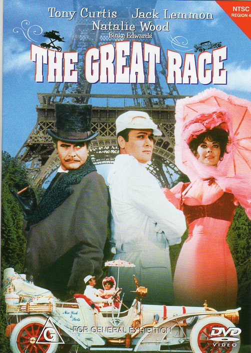 Cat. No. DVDM 1306: THE GREAT RACE ~ TONY CURTIS / JACK LEMMON / NATALIE WOOD. WARNER BROS.