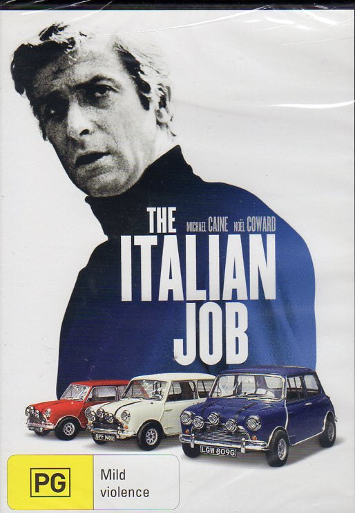 Cat. No. DVDM 1061: THE ITALIAN JOB (ORIGINAL VERSION) ~ MICHAEL CAINE, NOEL COWARD, BENNY HILL. PARAMOUNT PAR2038