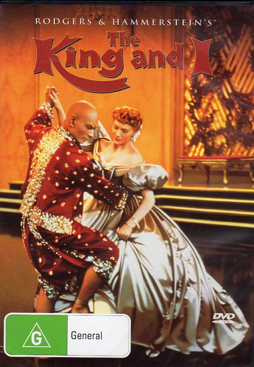 Cat. No. DVD 1449: THE KING AND I ~ YUL BRYNNER / DEBORAH KERR / RIAT MORENA / MARTIN BENSON. 20TH CENTURY FOX  1004SDG.