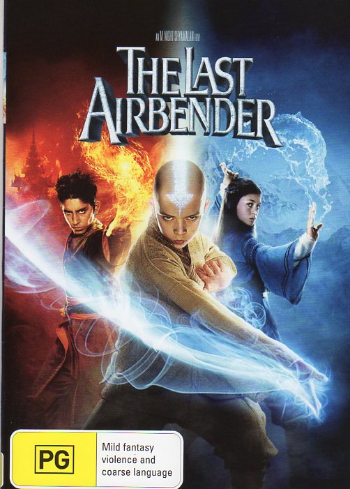 Cat. No. DVDM 1462: THE LAST AIRBENDER ~ NOAH RINGER / DEV PATEL / NICOLA PELTZ. PARAMOUNT DVD8045.