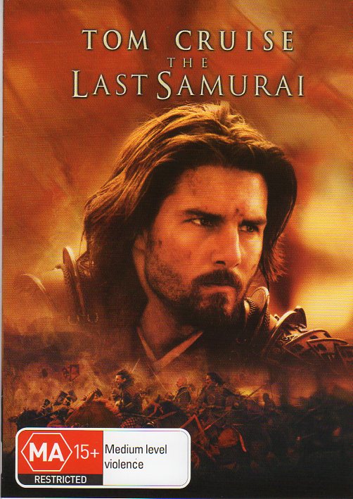 Cat. No. DVDM 1015: THE LAST SAMURAI ~ TOM CRUISE / KEN WANTANABE / BILLY CONNOLLY / TIMOTHY SPAAL. WARNER BROS. 82035.