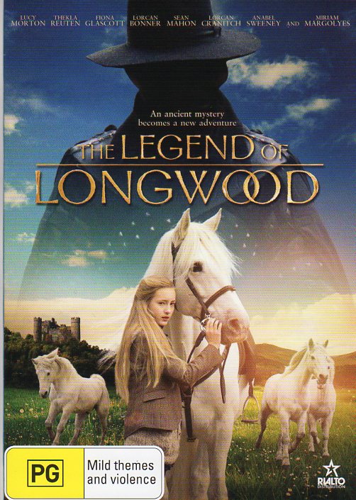 Cat. No. DVDM 1381: THE LEGEND OF LONGWOOD ~ LUCY MORTON / LORCAN BONNER / LORCAN CRANITCH / THEKLA REUTEN. RIALTO DIST. C-122960-9.