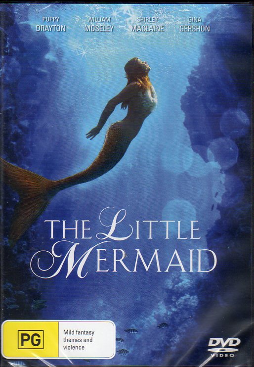 Cat. No. DVDM 1833: THE LITTLE MERMAID ~ POPPY DRAYTON / GINA GERSHAN / WILLIAM MOSELEY / SHIRLEY MacLAINE. JIGSAW J2399.
