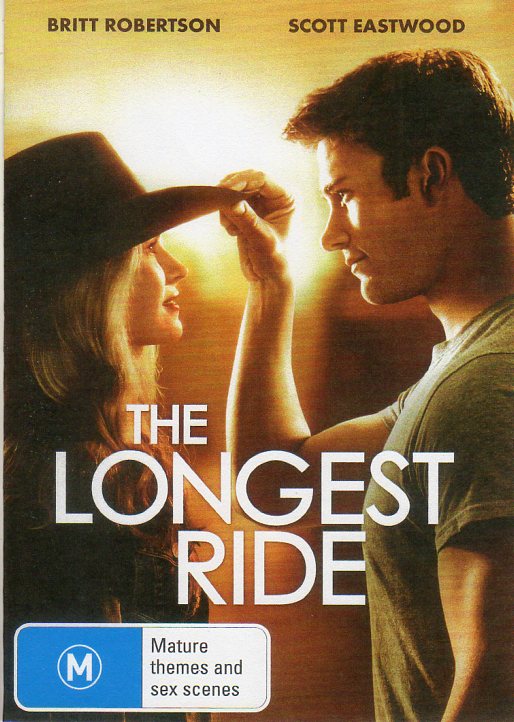 Cat. No. DVDM 1492: THE LONGEST RIDE ~ SCOTT EASTWOOD / BRITT ROBERTSON / ALAN ALDA. 20TH CENTURY FOX 62210SDG.