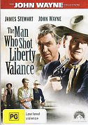 Cat. No. DVDM 1107: THE MAN WHO SHOT LIBERTY VALANCE ~ JOHN WAYNE / JAMES STEWART. PARAMOUNT PAR3017.