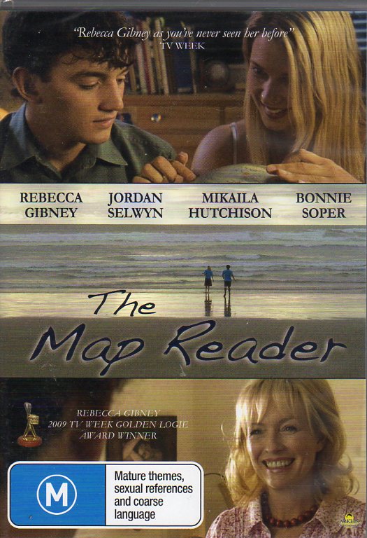 Cat. No. DVDM 1757: THE MAP READER ~ REBECCA GIBNEY / JORDAN SELWYN / MIKAILA HUTCHISON / BONNIE SOPER. ARKLES ENT. ARK24.